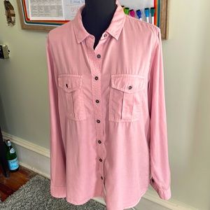 Forever 21 pink long sleeve shirt
